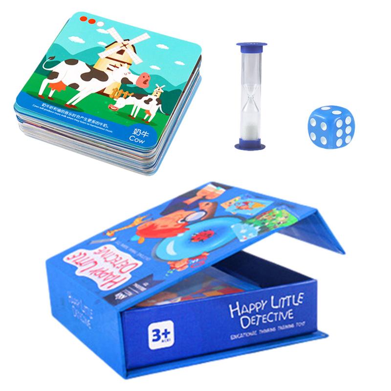 Party Games Kid Friendly - 메모리 탐정 게임, 해피 리틀 탐정