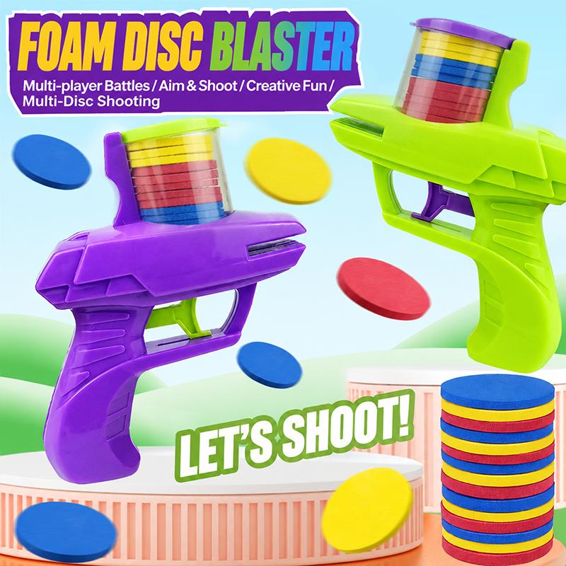 Party Games Kid Friendly - 폼 디스크 블래스터 장난감 친환경 무취