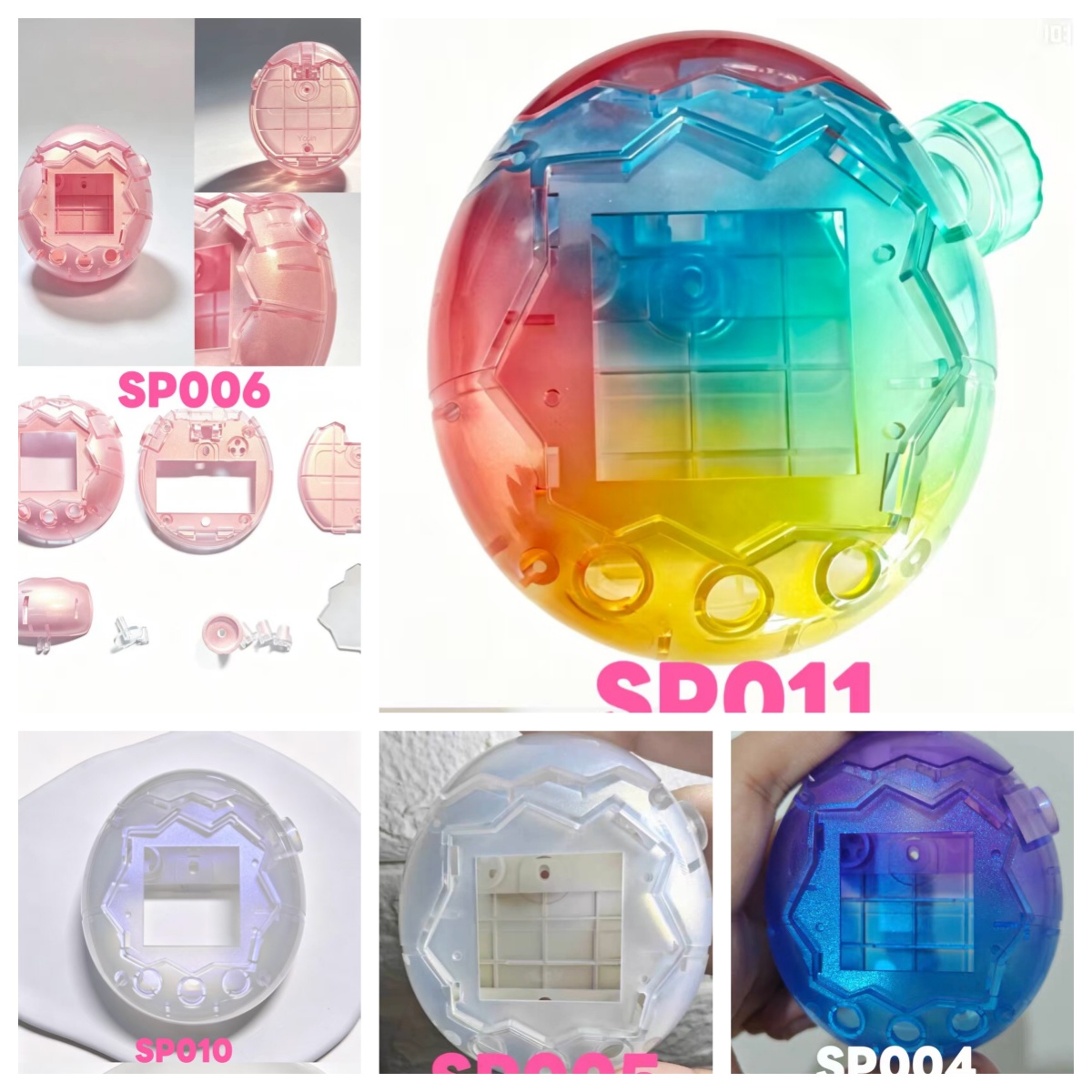 Bandai Model Tamagotchi - 다마고치 파라다이스용 교체 쉘, 스프레이 페인팅