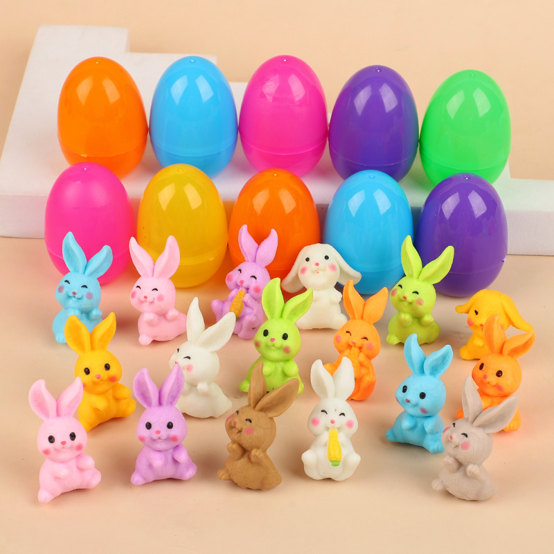 24개의 토끼 모양 부활절 달걀, 어린이 부활절 파티  - Party Games Easter Egg 리뷰 및 가격