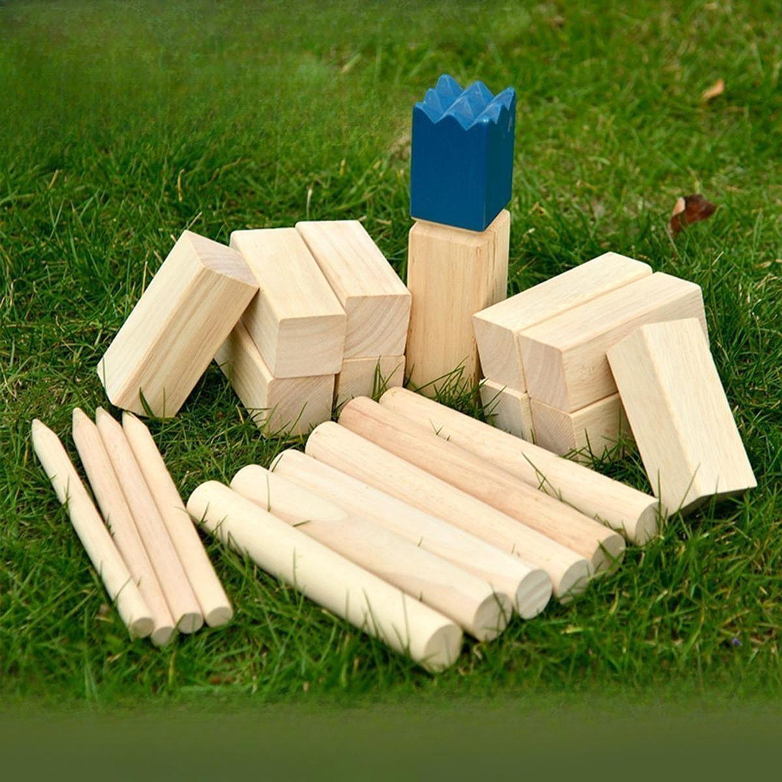 야드 쿠브 던지기 게임 나무 블록 야외 잔디밭 세트 ( - Kubb Game Yard 리뷰 및 가격