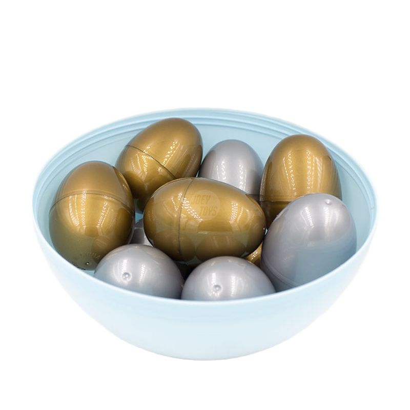 골드 실버 컬러 플라스틱 부활절 계란 빈 캡슐, 파티  - Party Games Easter Egg 리뷰 및 가격