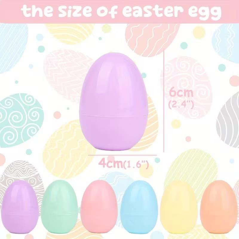 50개 마카롱 색상 부활절 달걀 플라스틱 채울 수 있는 - Party Games Easter Egg 리뷰 및 가격