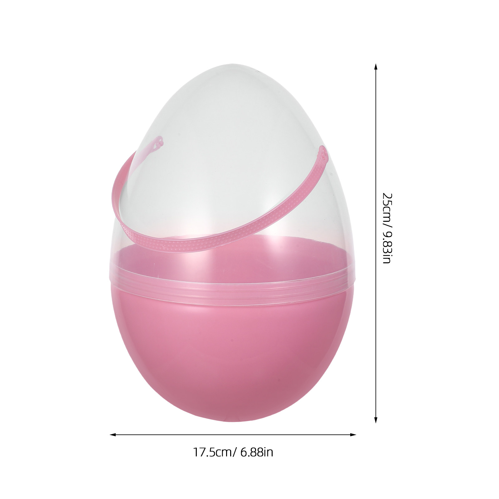 대형 투명 플라스틱 부활절 바구니 25cm 점보 에그헌 - Party Games Easter Egg 리뷰 및 가격