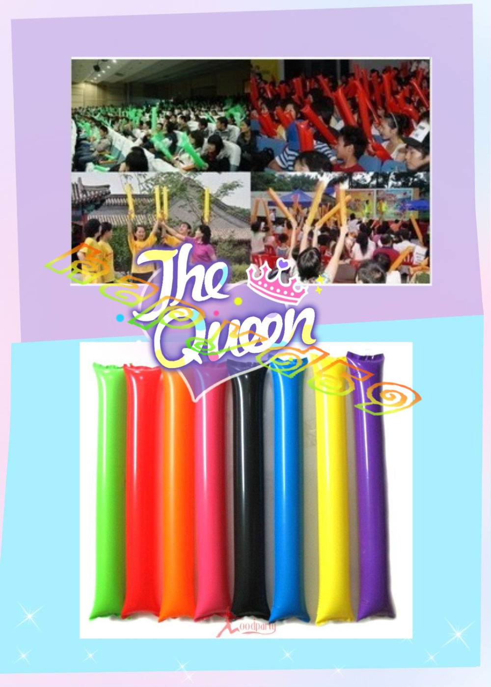 100pcs 60cm 클래퍼 ballon 비치 풍선 스 - Party Games Gender Reveal 리뷰 및 가격