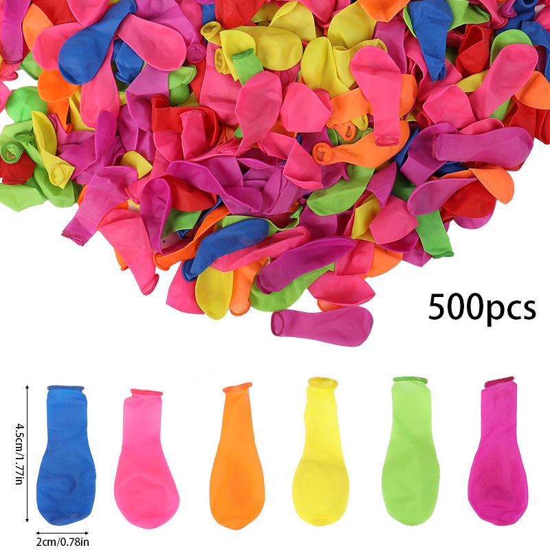 500pcs 재미 있은 물 폭탄 풍선 어린이 여름 야외 - Party Games Bomb 리뷰 및 가격