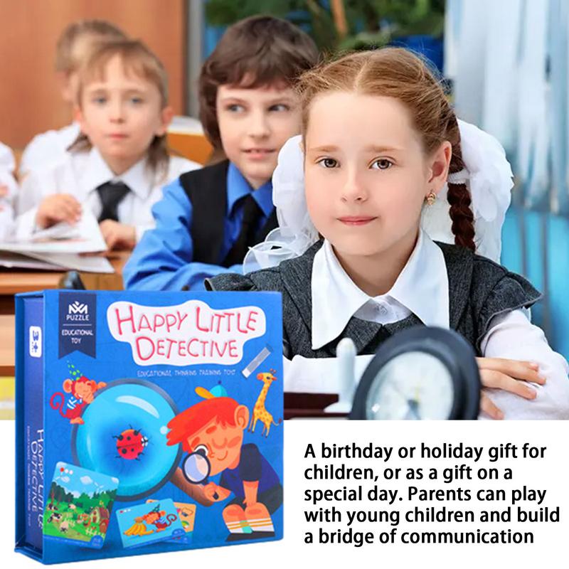 메모리 탐정 게임, 해피 리틀 탐정 메모리 게임 카드, - Party Games Kid Friendly 리뷰 및 가격