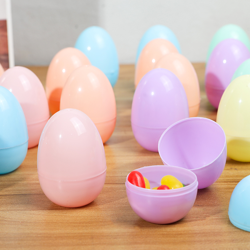 12/24팩 채울 수 있는 부활절 달걀 플라스틱 - 사 - Party Games Easter Egg 리뷰 및 가격