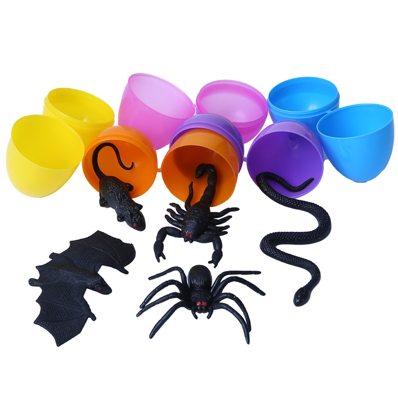 12/24Pcs 빈 부활절 달걀 플라스틱 채울 수있는  - Party Games Easter Egg 리뷰 및 가격