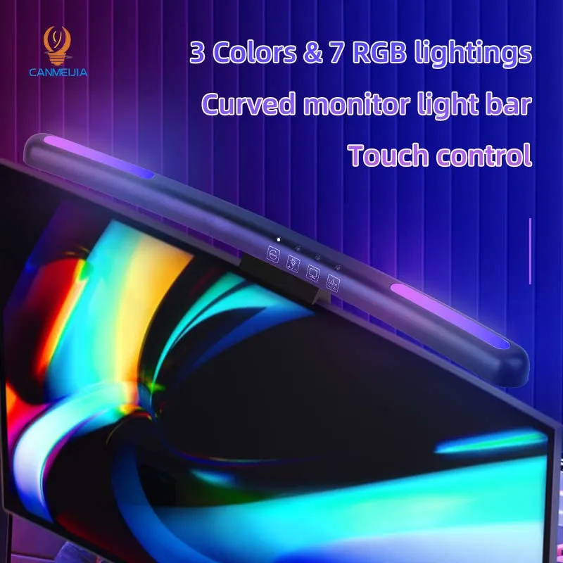 곡선 LED 모니터 라이트 바, USB RGB PC 스 - Party Games Pc 리뷰 및 가격